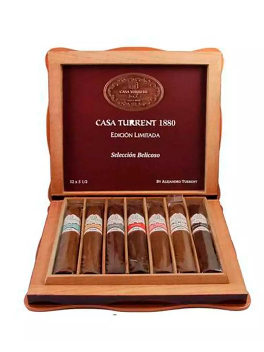Набор сигар Casa Turrent 1880 Edicion Limitada Seleccion Belicoso SET of 7 cigars - фото 2