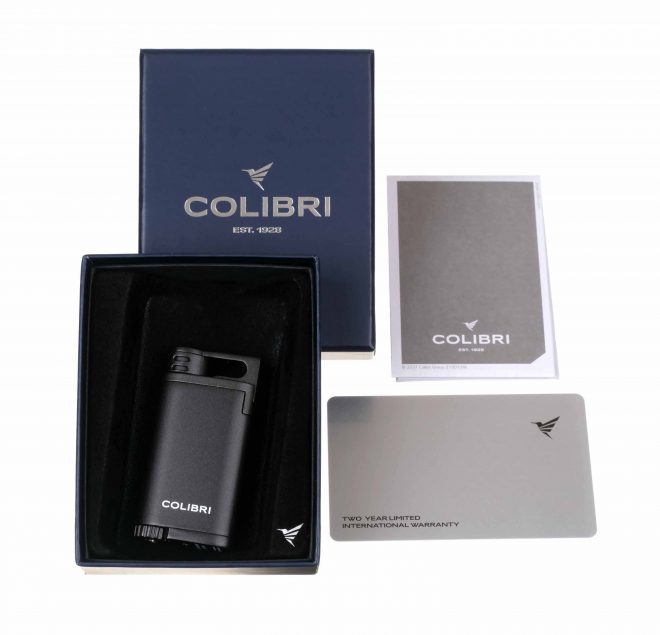 Зажигалка сигарная Colibri Belmont, черная - фото 14