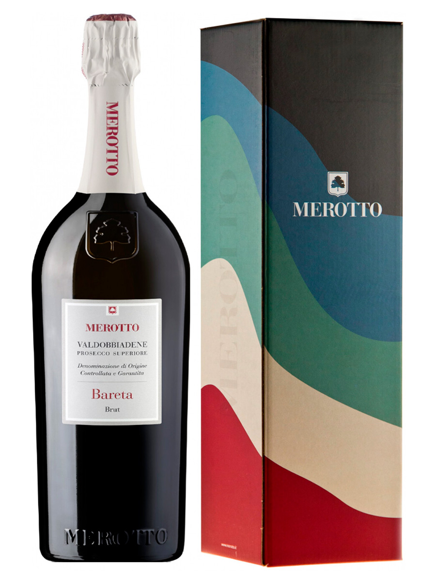 Игристое вино Merotto, "Bareta", Valdobbiadene Prosecco Superiore DOCG 1,5л - фото 2