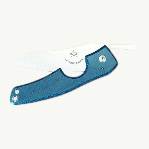 Нож Les Fines Lames Le Petit Blue Micarta - фото 5