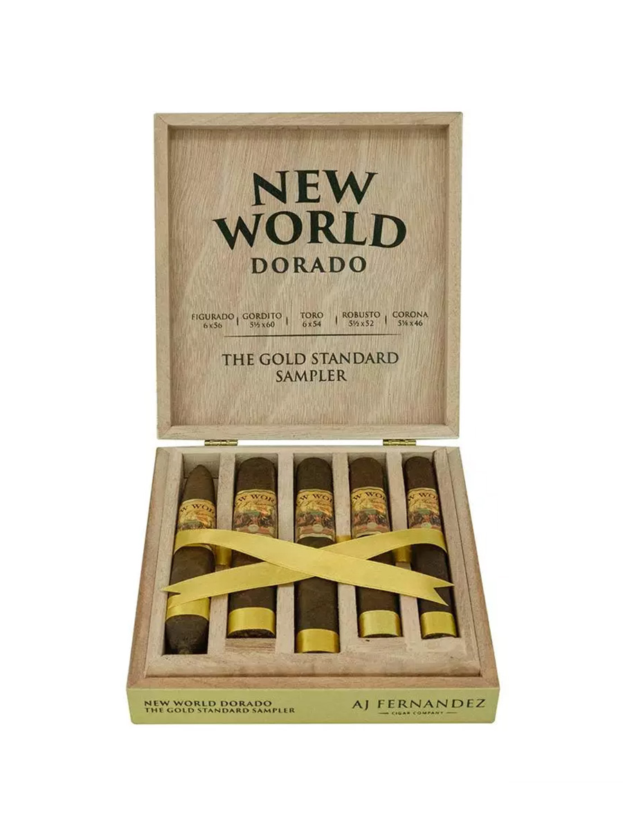 Сигара A. J. Fernandez New World Dorado Sampler SET of 5 cigars - фото 4