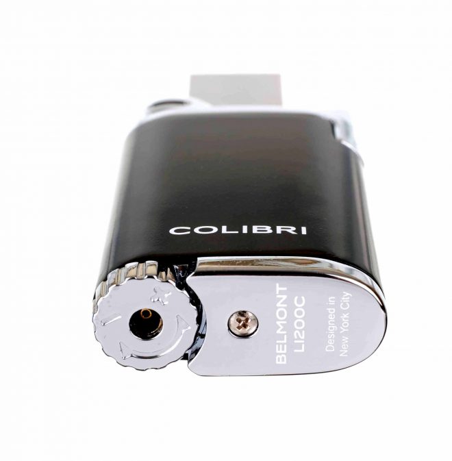 Зажигалка сигарная Colibri Belmont, черная-хром - фото 9