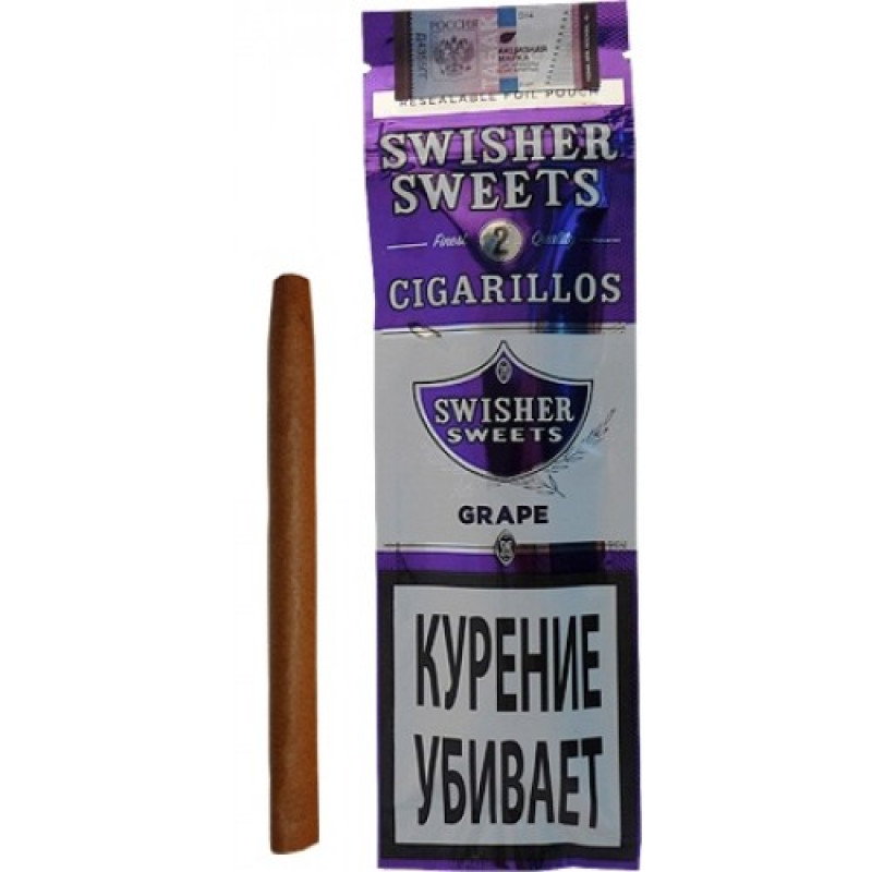 Сигариллы Swisher Sweets Grape Cigarillos - фото 2