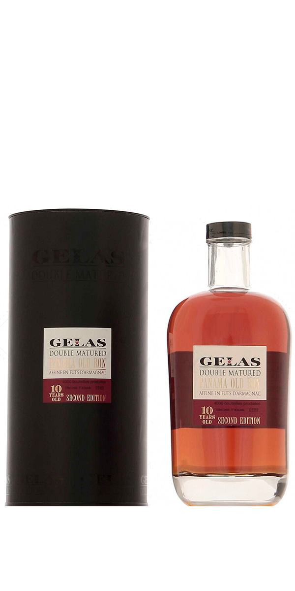 Ром Gelas, "Panama Old Ron" 10 Years Old 0.7 л - фото 2