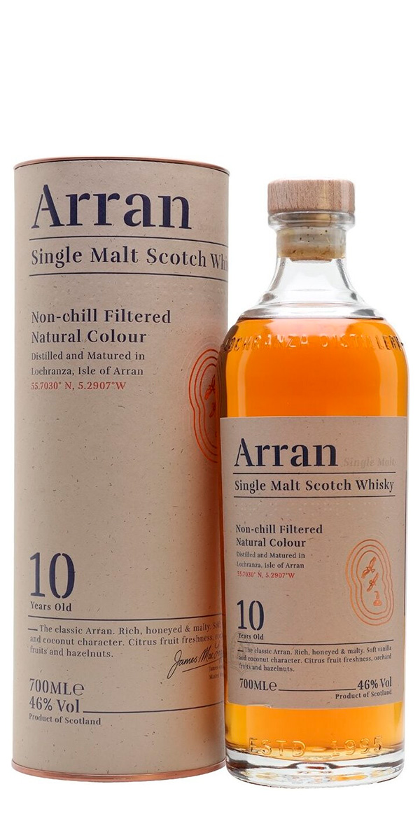 Виски Arran, 10 years 0.7 л - фото 2