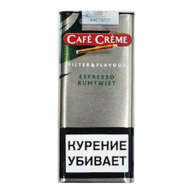 Сигариллы Cafe Creme Filter Espresso Rumtwist - фото 2