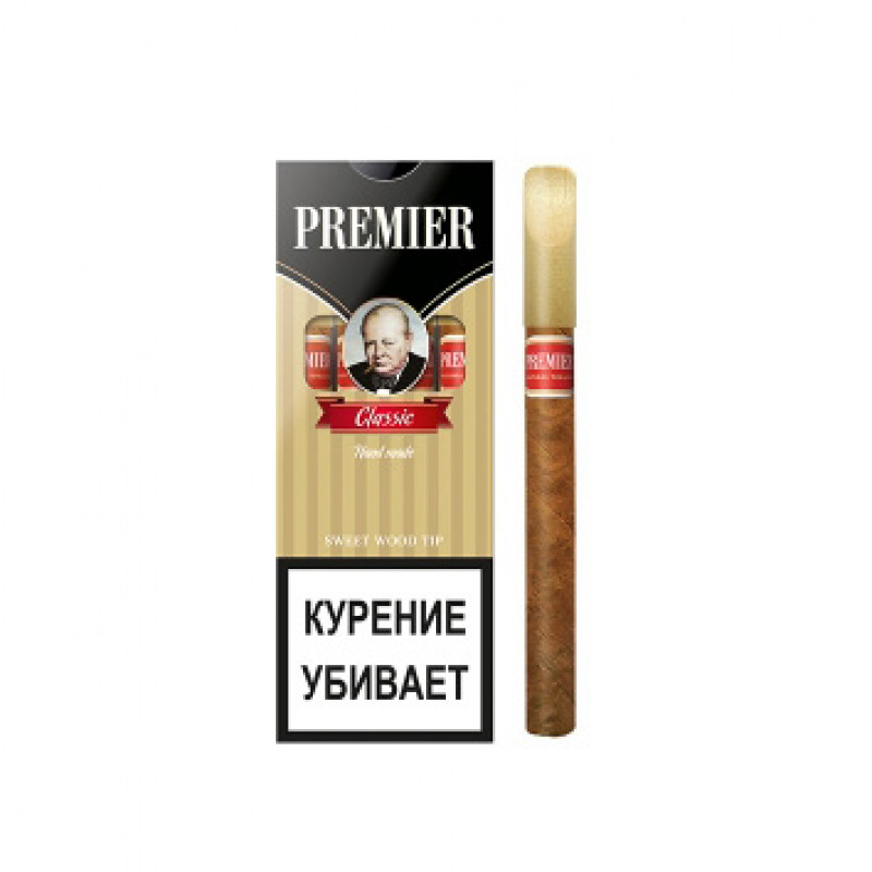 Сигариллы Premier Wood Tip Classic - фото 2