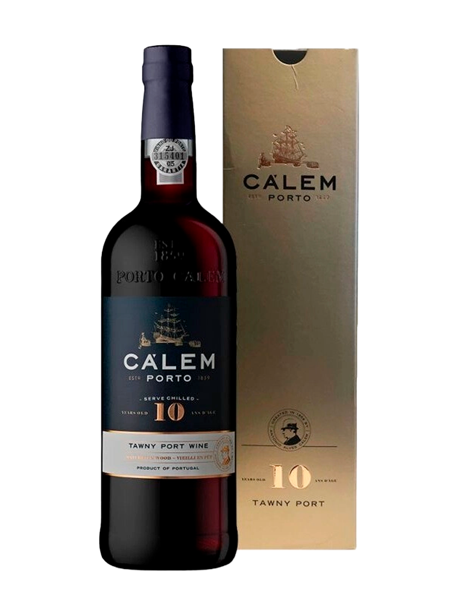 Calem 10 Years Old Tawny Porto, gift box 0.75 л - фото 2