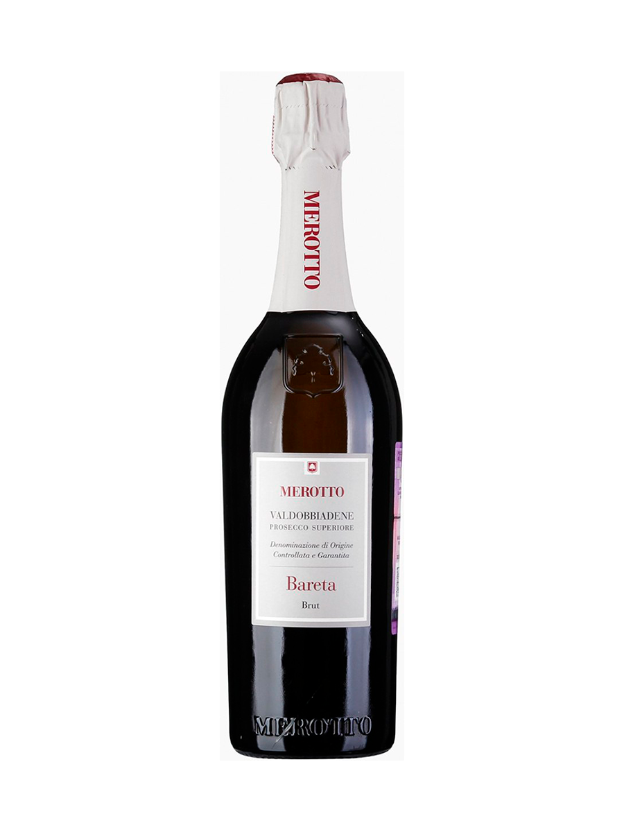 Игристое вино Merotto, "Bareta", Valdobbiadene Prosecco Superiore Brut DOCG 0,75л - фото 2