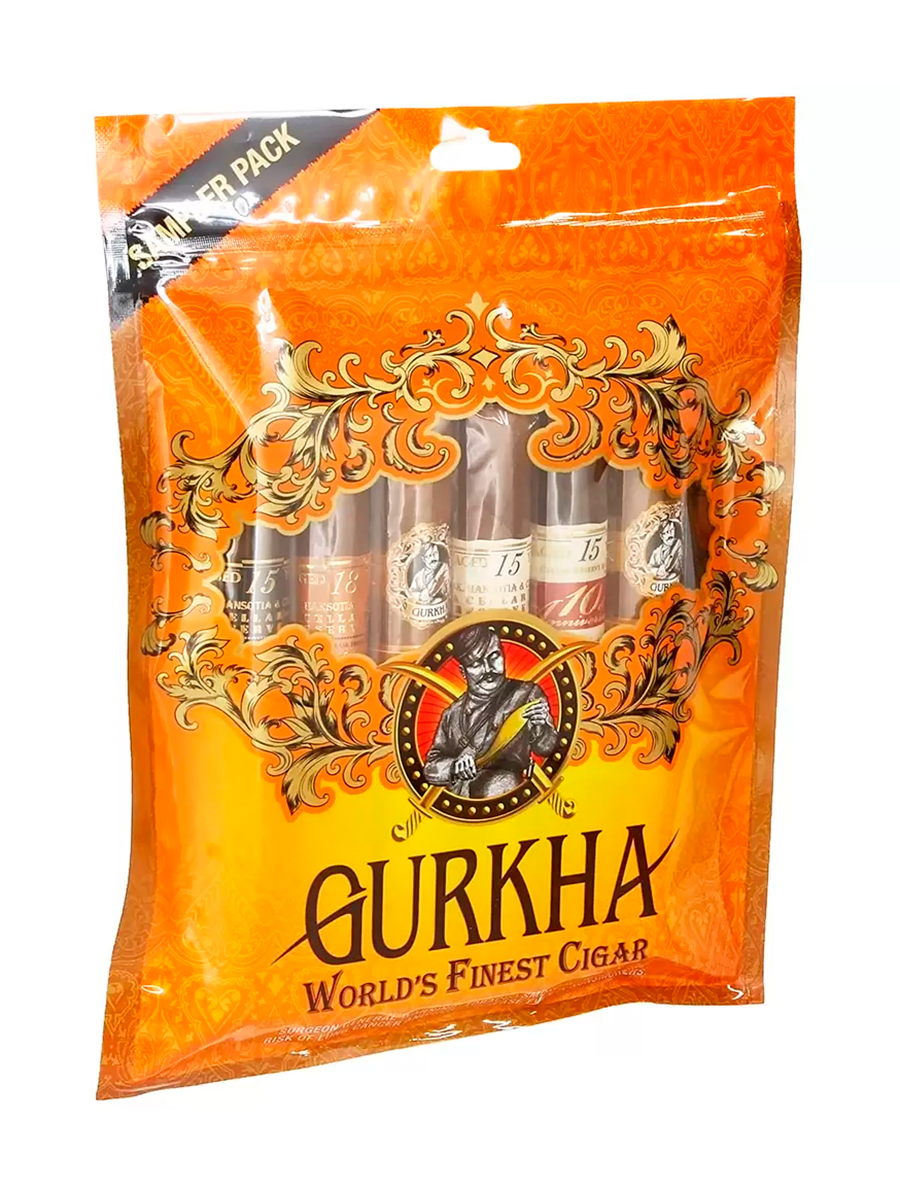 Сигары Gurkha Toro Sampler Orange SET of 6 cigars - фото 3