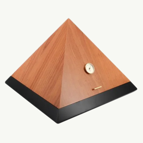 Хьюмидор Adorini Pyramid L Deluxe Bi-Color Cedro Black - фото 8