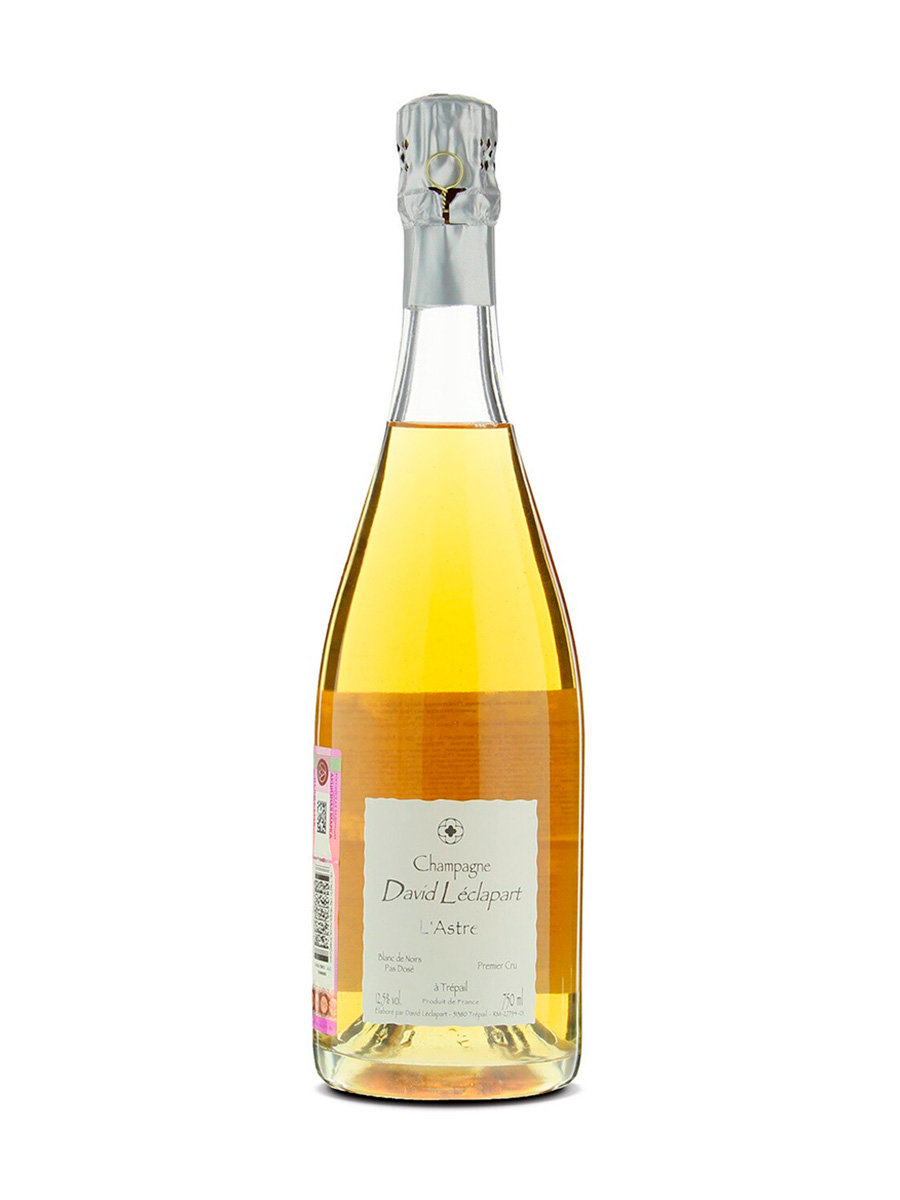 Шампанское David Leclapart, "L'Astre" Blanc de Noirs Premier Cru - фото 2