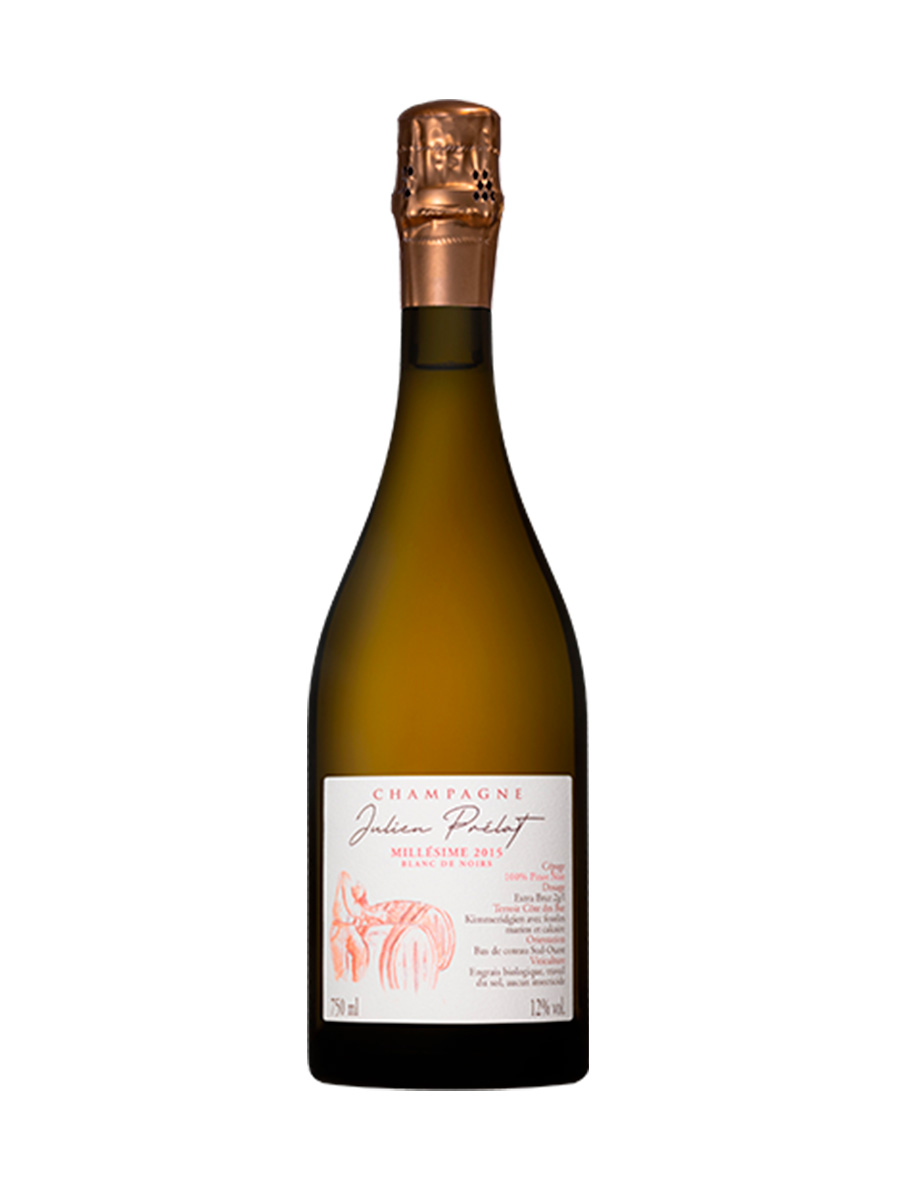 Шампанское Julien Prelat, "millesime" 2015 Blan de Noir, Champagne - фото 2