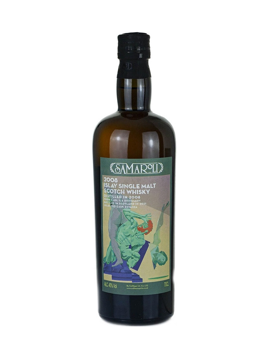 Виски Samaroli, "Caol Ila", 2008 0.7 л - фото 2