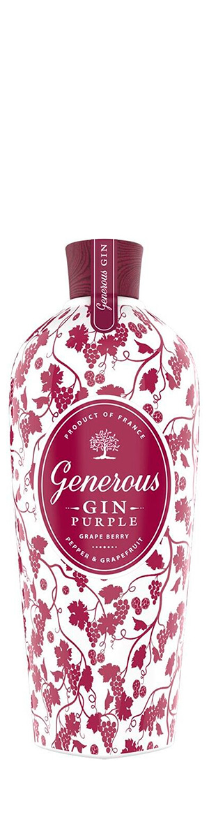Джин "Generous" Purple, 0.7 л 0.7 л - фото 2