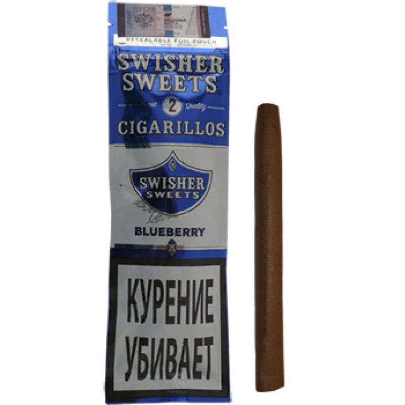 Сигариллы Swisher Sweets Blueberry Cigarillos - фото 2