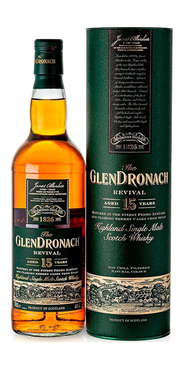 Виски Glendronach, "Revival" 15 Years Old 0.7 л - фото 2