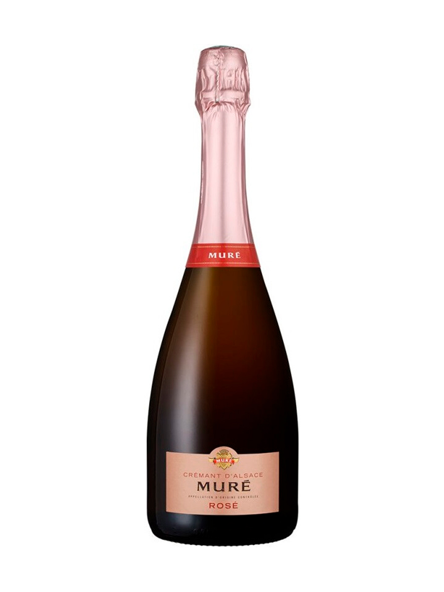 Шампанское Mure, Cremant d'Alsace Rose Brut 0.75 л - фото 2