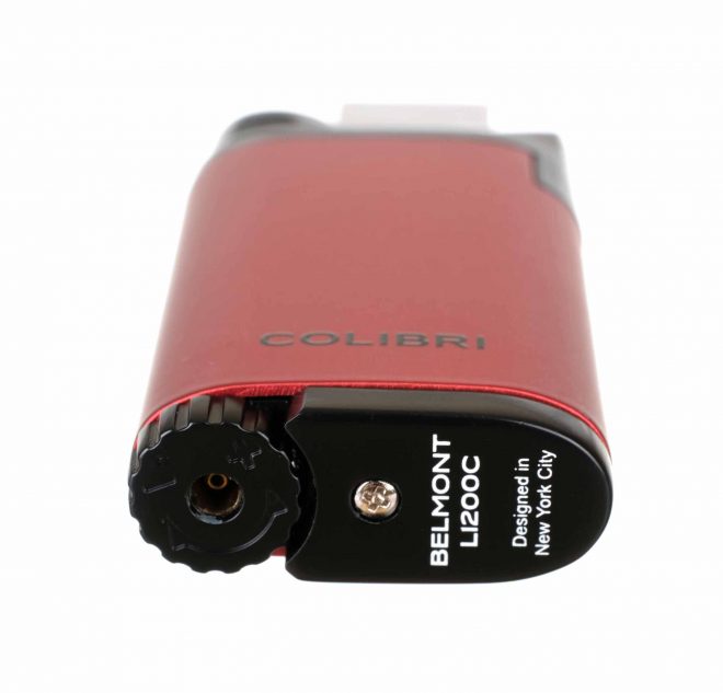 Зажигалка сигарная Colibri Belmont, красная - фото 9