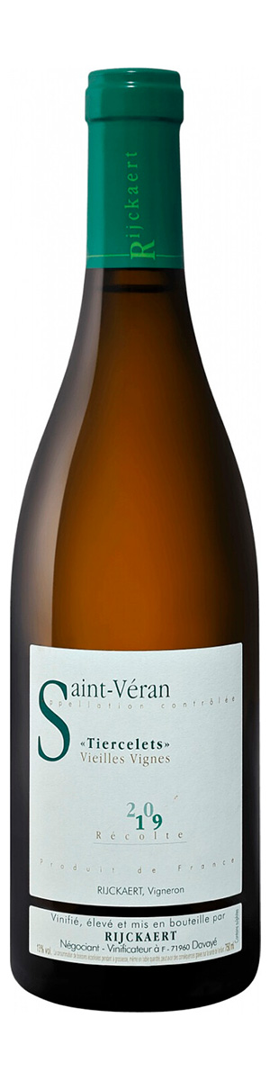 Вино Domaine Rijckaert, Saint-Veran "Tiercelets" Vieilles Vignes AOP 0.75 л - фото 2