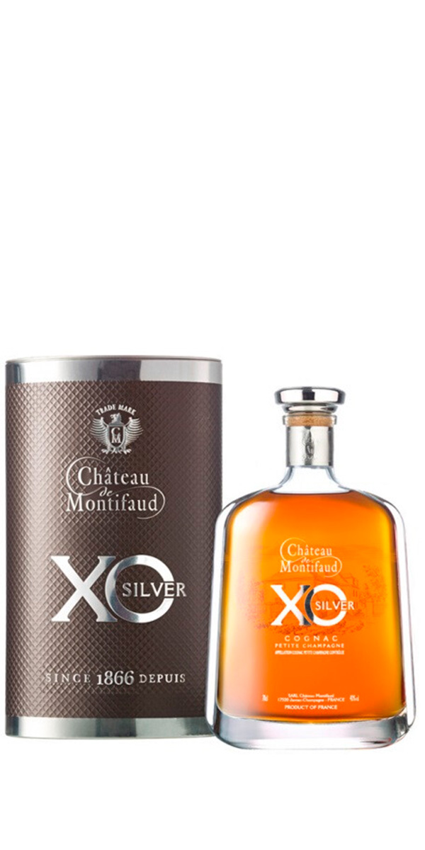 Коньяк "Chateau de Montifaud" Silver XO, Fine Petite Champagne AOC, Carafe "Attitude" 0.7 л - фото 2