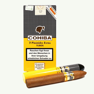 Сигары Cohiba Piramides Extra Tubos - цена