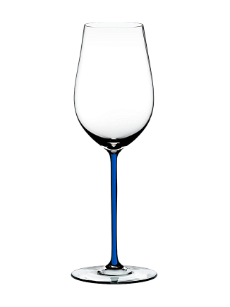 Бокал для вина Riedel Fatto A Mano Riesling/Zinfandel Dark Blue, 395 мл