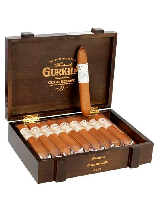 Сигары Gurkha Cellar Reserve 21 years Hedonism Grand Rothchild - фото 5