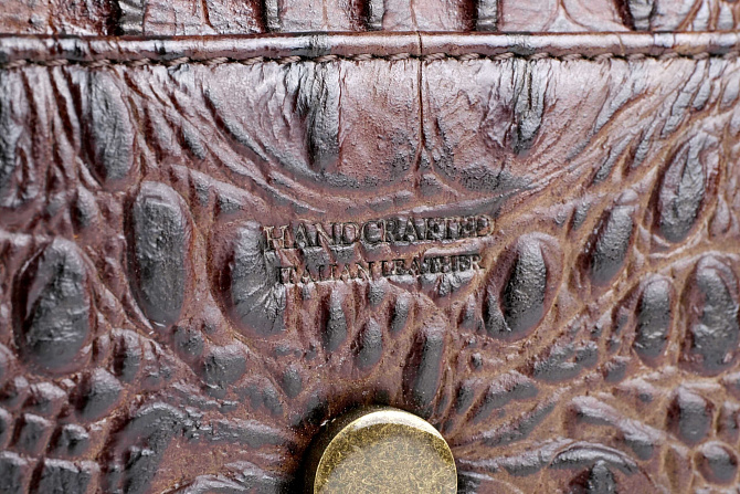 Хьюмидор-саквояж Gentili El Inseparable SV15-Croco-Brown - фото 15