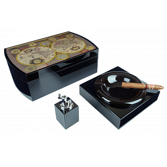 Набор сигарных аксессуаров Mastro de Paja SET-H01-BL