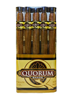Сигары Quorum Delgado Shade Tubos SET 5 cigars - фото