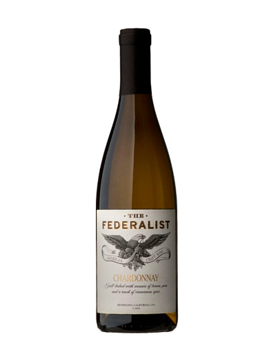 Вино "The Federalist" Chardonnay, Mendocino County 0.75 л - фото