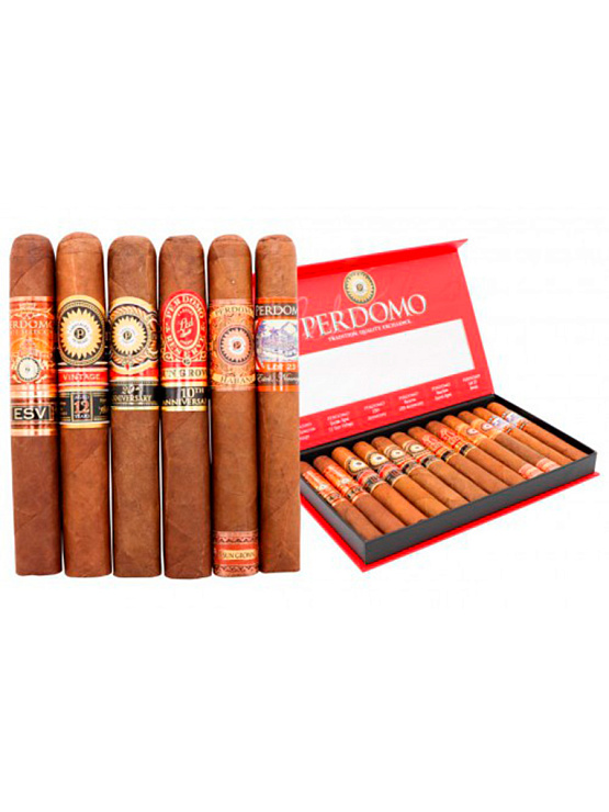 Набор сигар Perdomo Connoisseur Collection Epicure Sun Grown - фото 6