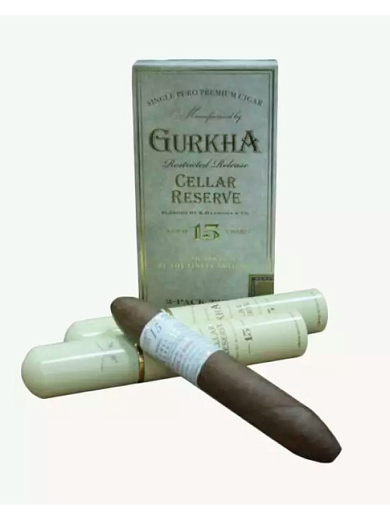 Сигары Gurkha Cellar Reserve 15 Years Grand Rothchild Tubos - фото 5