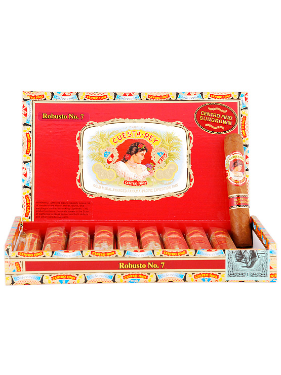Сигары Cuesta-Rey Centro Fino Sungrown Robusto No. 7 - фото 6