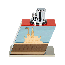 Зажигалка Elie Bleu Small Table Lighter "Casa Cubana" - фото