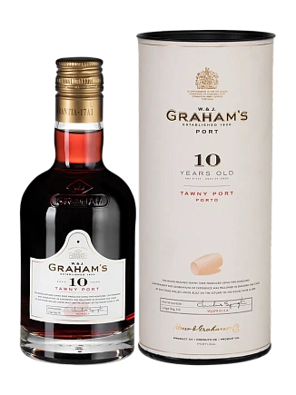 Портвейн Graham's 10 Year Old Tawny Port, 0.2 л