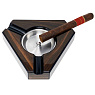 Пепельница Aficionado на 3 сигары Dark Maple & Black - фото 2