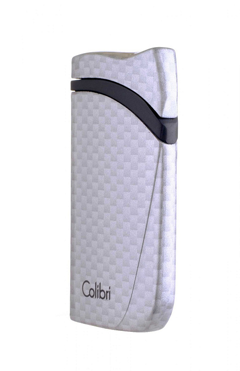 Зажигалка сигарная Colibri Falcon, серебристый карбон - фото 5
