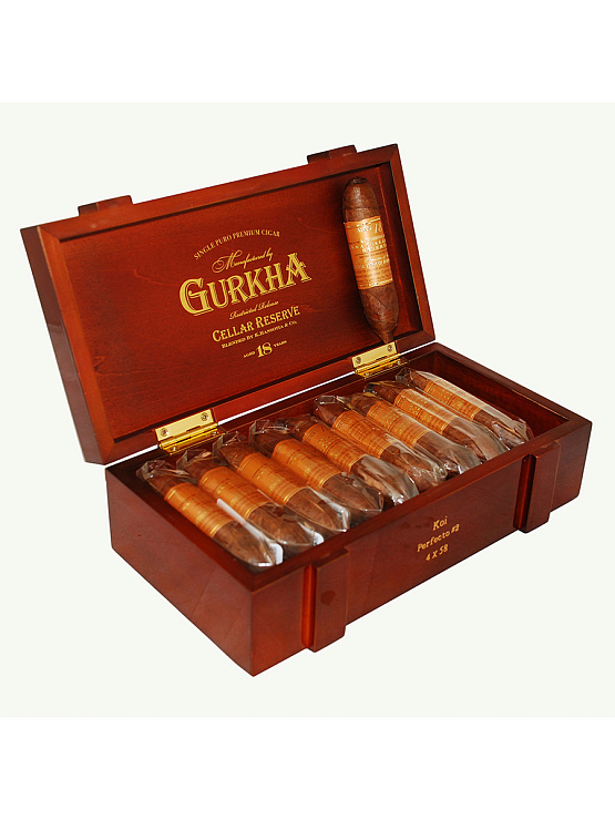 Сигары Gurkha Cellar Reserve 18 Year Koi Perfecto - фото 5