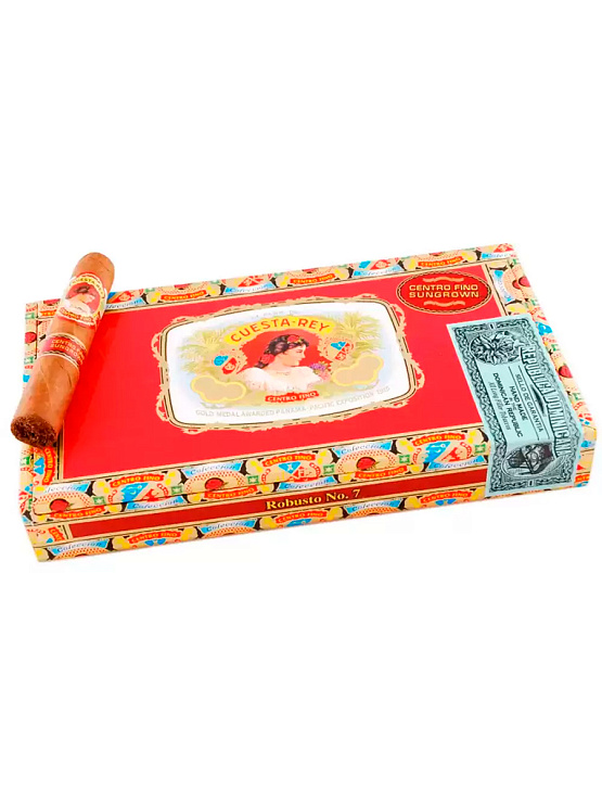 Сигары Cuesta-Rey Centro Fino Sungrown Robusto No. 7 - фото 5