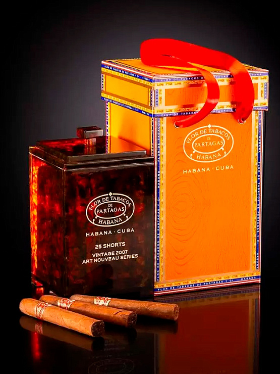 Сигары Art Nouveau Serie Partagas Shorts Vintage 2007 - фото 10