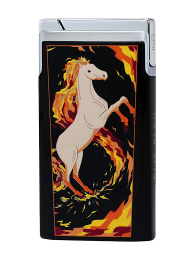 Зажигалка Elie Bleu Pocket Lighter "J15" Fire Horse - цена