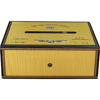 Хьюмидор Elie Bleu Медалс Gold Yellow Sycamore