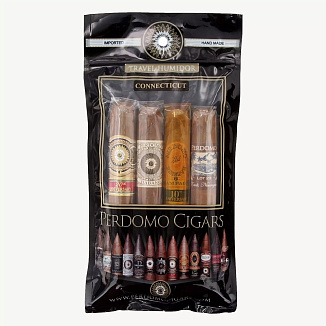 Сигары Perdomo Travel Humidor Assorted Connecticut 4-Cigar Sampler