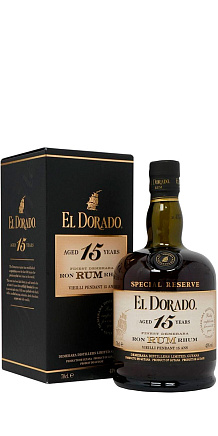 Ром "El Dorado" Special Reserve 15 Years Old
