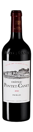 Вино Chateau Pontet-Canet 5-eme Grand Cru Classe Pauillac AOC, 2012