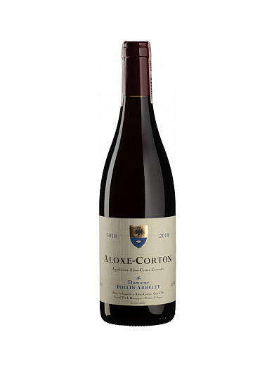 Вино "Domaine Follin-Arbelet", Aloxe-Corton AOC, 2018 0.75 л - фото