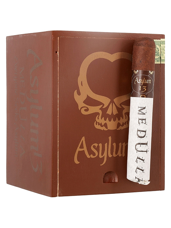 Сигары Asylum 13 Medulla Oblongata Robusto 50 x 5 - фото 6