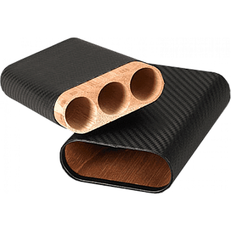 Футляр для 3 сигар Black Label 3 Finger Cigar Case LBLCC300